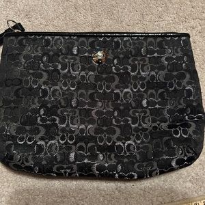 Coach make up bag